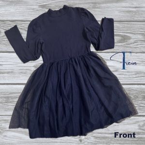 EUC Gap Kids Mixed Media Tulle Dress